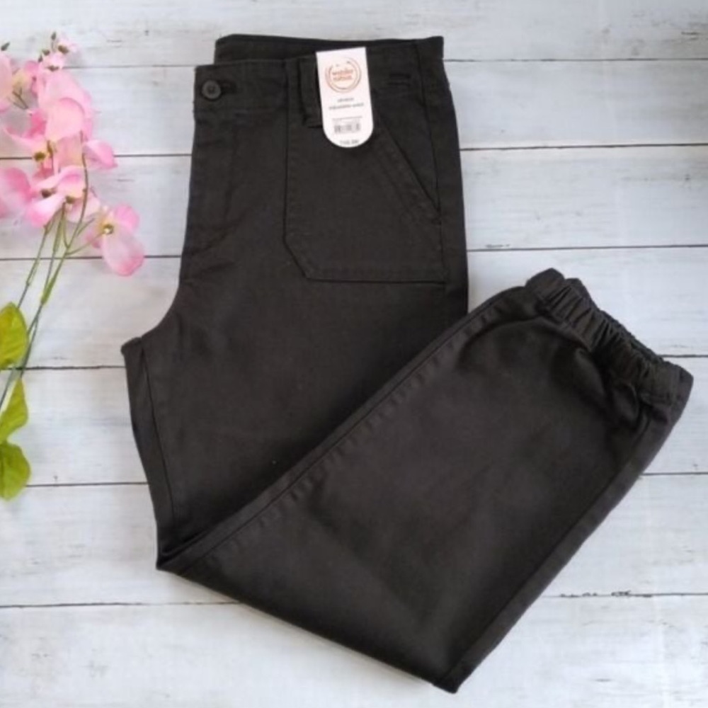 Girls Black Jogger Pants|| Large, XL